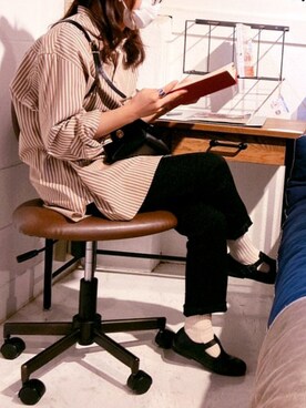 「fireservice（ファイヤーサービス）のアイテム」を使った、klittleさん（レディース・152cm）の秋コーディネート