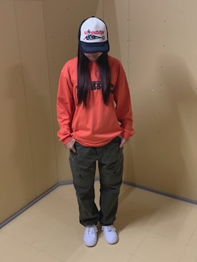 「色合わせ」｜Kanonさん（レディース・163cm）の夏コーディネート