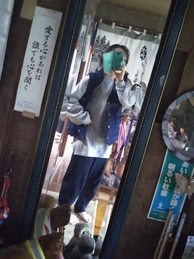 「Right-on（ライトオン）のアイテム（スウェット）」を使った、occhamuさん（レディース・153cm）の秋コーディネート