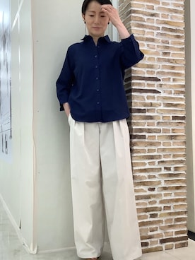 BRICK HOUSE by Tokyo Shirts 鹿児島イオンモール店さんのコーディネート