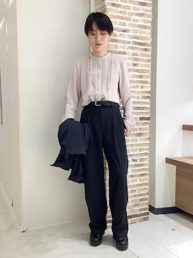 BRICK HOUSE by Tokyo Shirts 鹿児島イオンモール店さん(レディース・157cm)の冬コーディネート