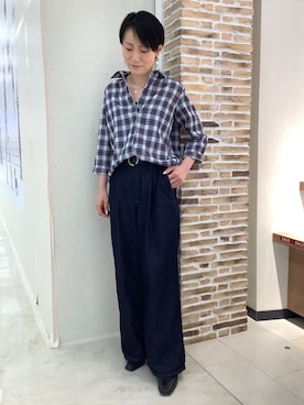 BRICK HOUSE by Tokyo Shirts 鹿児島イオンモール店さんのコーディネート