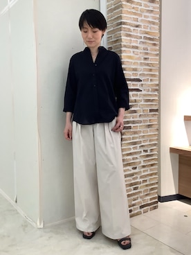 BRICK HOUSE by Tokyo Shirts 鹿児島イオンモール店さんのコーディネート