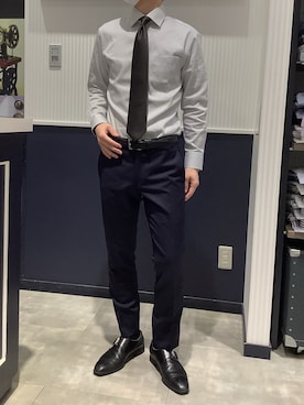 「成人式」｜BRICK HOUSE by Tokyo Shirts 新潟南イオンモール店さん（メンズ・170cm）の秋コーディネート