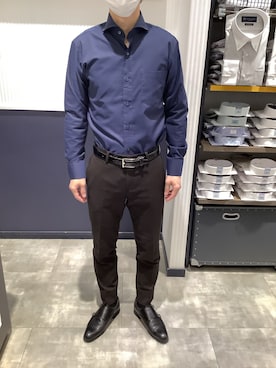 「成人式」｜BRICK HOUSE by Tokyo Shirts 新潟南イオンモール店さん（メンズ・170cm）の冬コーディネート