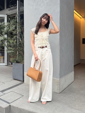 「mystic（ミスティック）のアイテム（サンダル）」を使った、a m iさん（レディース・164cm）の春コーディネート