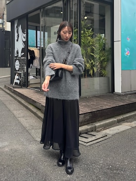 a m iさん（骨格ウェーブ・レディース・164cm）の秋コーディネート