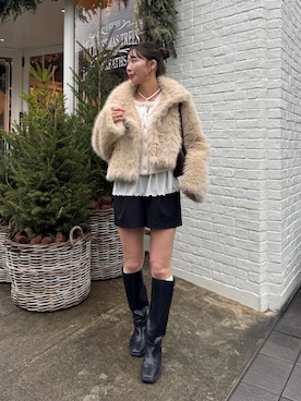 a m iさん（レディース・164cm）の冬コーディネート