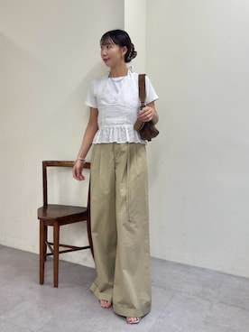 a m iさん（レディース・164cm）の春コーディネート