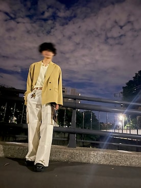 「m47」｜「アイテム（ブーツ）」を使った、サム【大学生の毎日コーデ】さん（メンズ・173cm）の夏コーディネート