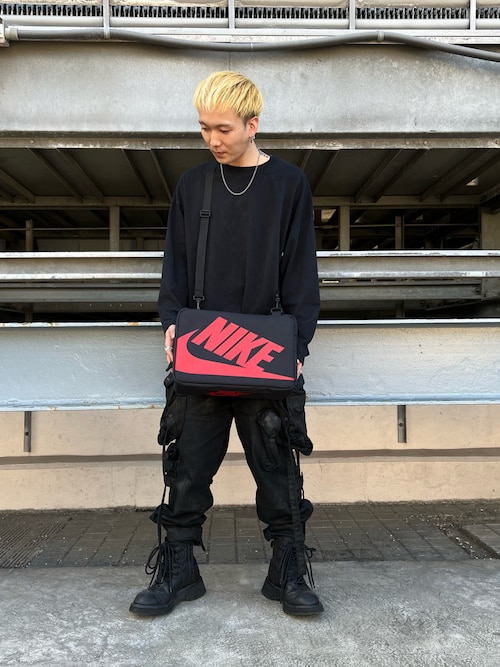 Nike Tiempo ブラック 27.5cm収納バッグ付き