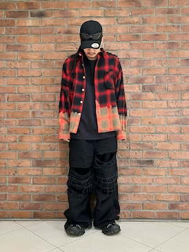 「DANKE SCHON（ダンケシェーン）のアイテム」を使った、otokuniさん（メンズ・165cm）の春コーディネート