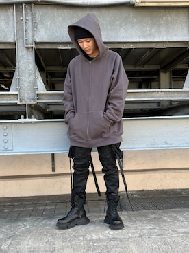 「whiteland」｜「アイテム（ブーツ）」を使った、otokuniさん（メンズ・165cm）の春コーディネート