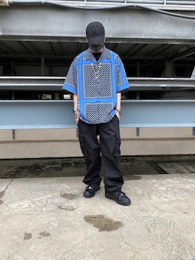 「Danke schon」｜「アイテム（アクセサリー）」を使った、otokuniさん（メンズ・165cm）の夏コーディネート