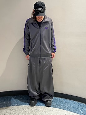 「A4A（エーフォーエー）のアイテム」を使った、otokuniさん（メンズ・165cm）の春コーディネート