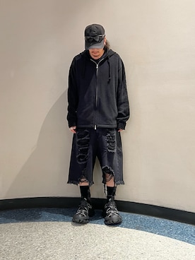 「DANKE SCHON（ダンケシェーン）のアイテム」を使った、otokuniさん（メンズ・165cm）の夏コーディネート