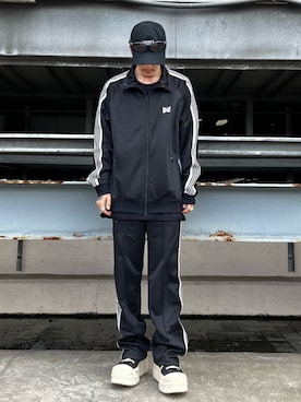 「Needles（ニードルス）のアイテム（ジャケット/アウター）」を使った、otokuniさん（メンズ・165cm）の夏コーディネート