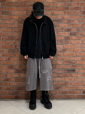 「DANKE SCHON（ダンケシェーン）のアイテム」を使った、otokuniさん（メンズ・165cm）の夏コーディネート