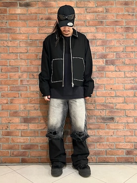 「DANKE SCHON（ダンケシェーン）のアイテム」を使った、otokuniさん（メンズ・165cm）の春コーディネート