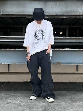 「SOMEIT（サミット）のアイテム」を使った、otokuniさん（メンズ・165cm）の春コーディネート