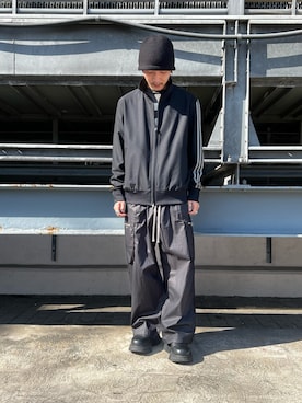 「Y-3（ワイスリー）のアイテム（ジャケット/アウター）」を使った、otokuniさん（メンズ・165cm）の冬コーディネート