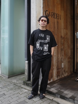 「アイテム（スラックス）」を使った、く　　　　　にさん（メンズ・168cm・20代）の秋コーディネート