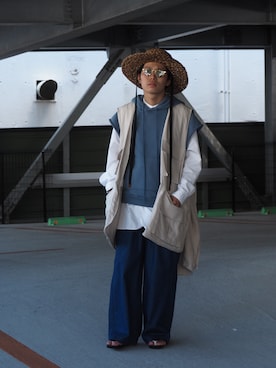 く　　　　　にさん（メンズ・168cm）の夏コーディネート