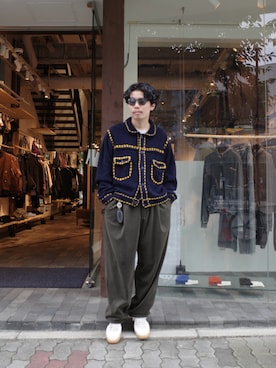 く　　　　　にさん（メンズ・168cm）の秋コーディネート