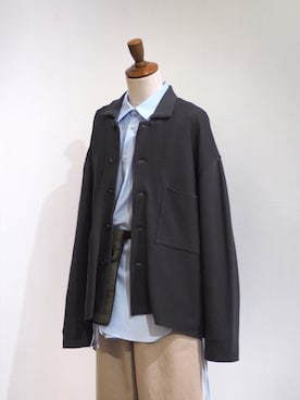 く　　　　　にさんの「Saby/サバイ/saby x Dickies / TYPE "TUCK BAGGY" /タックバギーパンツ」を使ったコーディネート