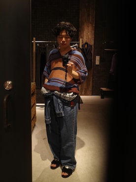 く　　　　　にさん（メンズ・168cm）の春コーディネート