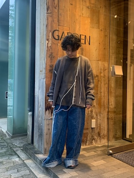 「アイテム（スラックス）」を使った、く　　　　　にさん（メンズ・168cm・20代）の夏コーディネート
