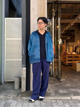 く にさん(メンズ・168cm)の冬コーディネート