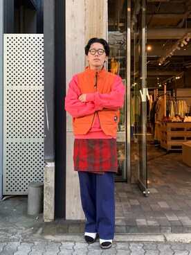 く　　　　　にさん（メンズ・168cm）の冬コーディネート