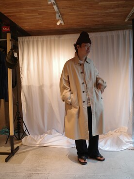 「アイテム（スラックス）」を使った、く　　　　　にさん（メンズ・168cm・20代）の夏コーディネート