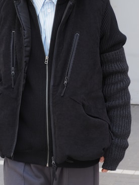 「ABU GARCIA（アブ・ガルシア）のアイテム（ジャケット/アウター）」を使った、く　　　　　にさん（メンズ・168cm）の冬コーディネート