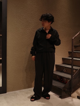 「アイテム（スラックス）」を使った、く　　　　　にさん（メンズ・168cm・20代）の春コーディネート