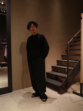 「アイテム（スラックス）」を使った、く　　　　　にさん（メンズ・168cm・20代）の春コーディネート