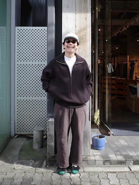 く　　　　　にさん（メンズ・168cm）の秋コーディネート