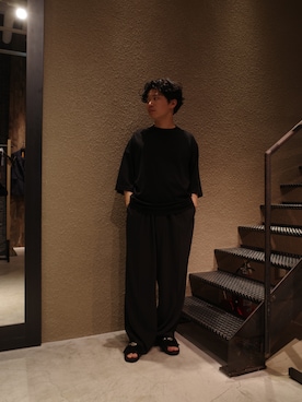 「アイテム（スラックス）」を使った、く　　　　　にさん（メンズ・168cm・20代）の春コーディネート