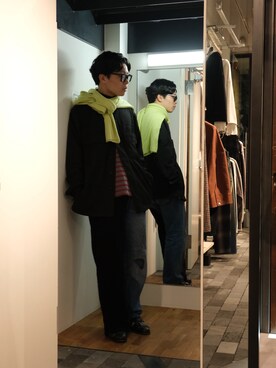 く にさん(メンズ・168cm)の秋コーディネート