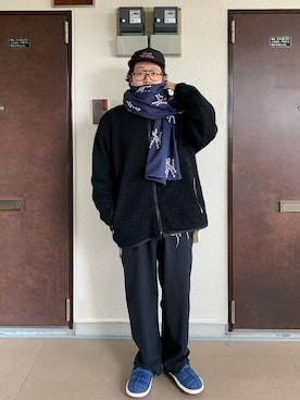 く にさん(メンズ・168cm)の冬コーディネート