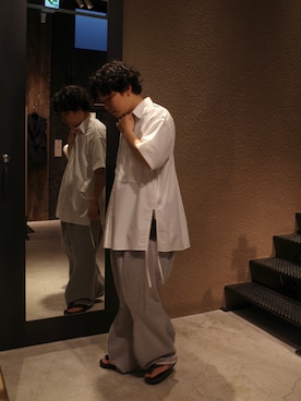 く　　　　　にさん（メンズ・168cm）の夏コーディネート