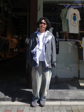 く　　　　　にさん（メンズ・168cm・20代）の秋コーディネート