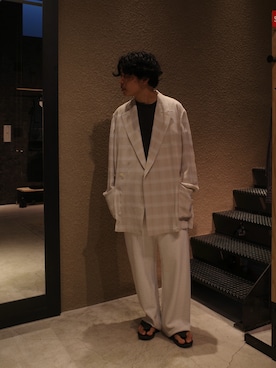 く にさん(メンズ・168cm)の夏コーディネート