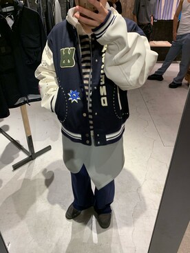 く にさん(メンズ・168cm)の春コーディネート