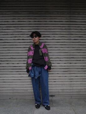 く にさん(メンズ・168cm)の春コーディネート