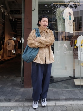 「アイテム（パンツ）」を使った、く　　　　　にさん（メンズ・168cm）の夏コーディネート