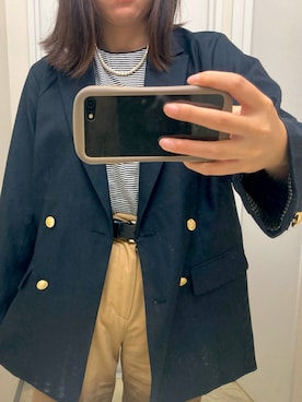 「アイテム（チノパンツ）」を使った、にんにんさん（レディース・165cm・20代）の秋コーディネート