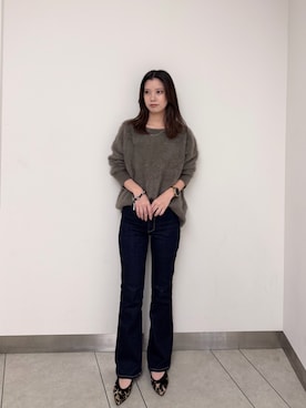 「アイテム（バングル/リストバンド）」を使った、ぐっちゃん@LION HEARTさん（レディース・155cm）の秋コーディネート