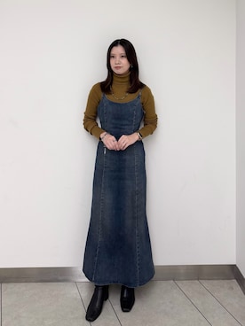 「アイテム（リング）」を使った、ぐっちゃん@LION HEARTさん（レディース・155cm）の秋コーディネート